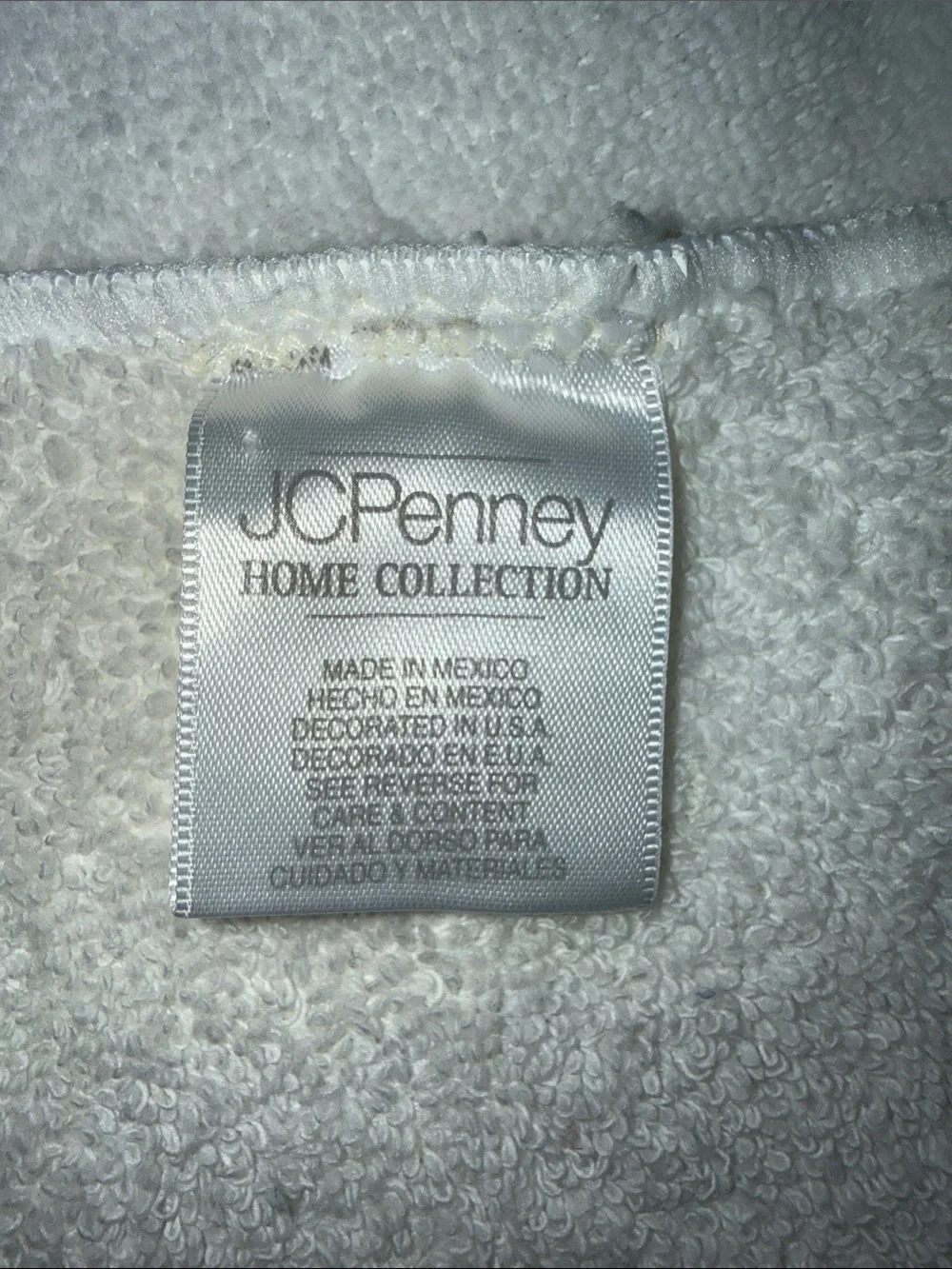 Vintage MCM J.C Penney Collection Sea Shell Bath Towel Set Of 3